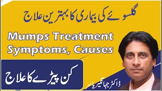 Mumps Treatment in Urdu  kanpere ka ilaj  Mumps causes symptomsTreamnent  Dr Jahangir Yasir [upl. by Pantia]