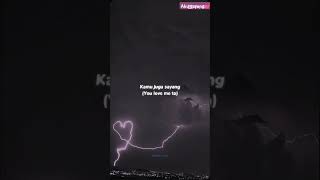 Aku sayang lyrics slowed reverb ✨ytshortsaesthetic song 💕 [upl. by Longley]