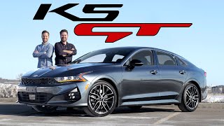 2021 Kia K5 GT Review  The Almost Performance Sedan [upl. by Norina668]