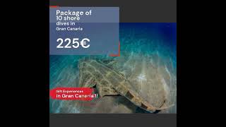 ID234 🎁 Dive into an unforgettable adventure with a package of 10 shore dives in stunning Gran [upl. by Corilla]