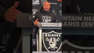 Las Vegas Raiders Coach Antonio Pierce on the Miami Dolphins lasvegasraiders miamidolphins nfl [upl. by Oneg692]