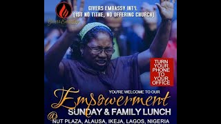 GIVERS EMBASSY SUNDAY SERVICE  19TH NOVEMBER 2023 [upl. by Redneval]