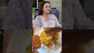 😮Saba faisal ne apna complete dite plan share kr dia how to make daal chawal shortsyoutubeshorts [upl. by Rogers467]