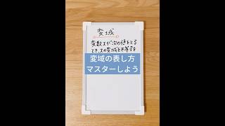 変域の表し方です。数直線での表し方は動画を見てね！ 中1数学 比例と反比例 関数 変域 おばちゃん先生 [upl. by Yumuk]