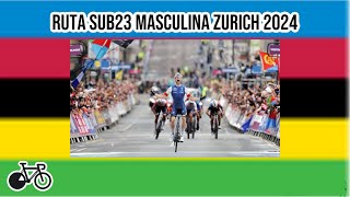 Previa Ruta Sub 23 Masculina Mundial de Ciclismo Zurich 2024 [upl. by Jerri]