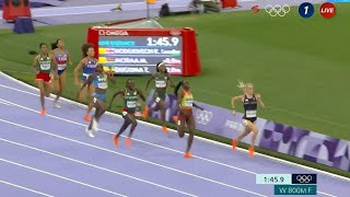 Keely Hodgkinson wins 800m Womens Final wins Gold for Great Britain Olympics 2024 Paris [upl. by Suoicerp232]