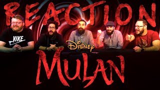 Disneys Mulan  Official Trailer REACTION [upl. by Lyret]