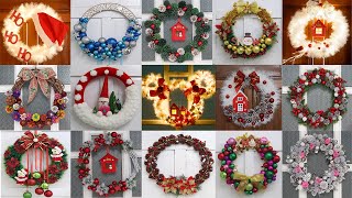 17 Christmas wreath decorating ideas Christmas decoration ideas 2022 [upl. by Clarance131]