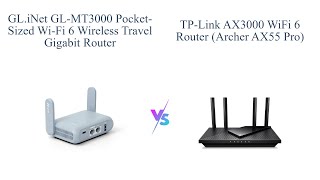 GLiNet GLMT3000 vs TPLink AX3000 🆚 Which WiFi 6 Router is Better [upl. by Malva]