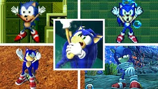 Evolution Of SONIC DROWNING In The Sonic The Hedgehog Series 19912024 Genesis GBA PC amp More [upl. by Isewk]