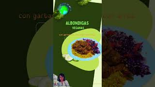 Albóndigas con garbanzosMeatballs with chickpeas nutrition proteinavegetal nutritionsecrets [upl. by Kaete686]