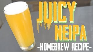 Juicy NEIPA  Homebrew Beer Recipe [upl. by Bomke]