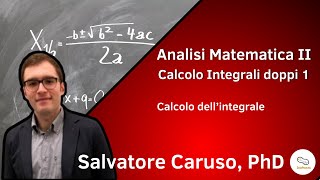 Analisi 2  Esercizi integrali doppi 1  Calcolo dellintegrale [upl. by Berkley299]