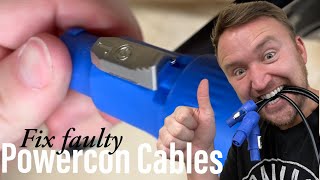 Fixing broken or Faulty Powercon cables [upl. by Brittain677]