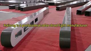 Haitong is a professional solar street light manufacturer [upl. by Asial147]