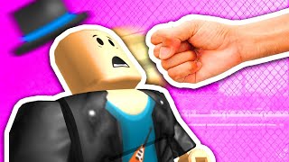 GETTING IN TROUBLE IN ROBLOX [upl. by Akinna]