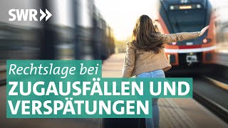 Fahrgastrechte der Deutschen Bahn im Überblick I Marktcheck SWR [upl. by Evelyn609]