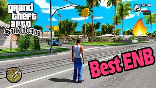 احصل على جرافيك GTA V في لعبة قراند سان أندرياس Best ENB Series Graphics MOD GTA Sa For Windows 10 [upl. by Treve]