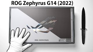 ROG Zephyrus G14 2022 Gaming Laptop Unboxing  Gameplay [upl. by Missak]