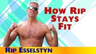 How Rip Esselstyn Stays Fit  The Engine 2 Way [upl. by Adnauqaj]