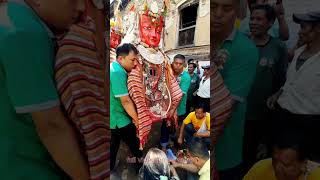 worshipping Dipankar Buddha  Pancha Daan पन्च दान  Bhaktapur shorts buddha festival [upl. by Natalina]