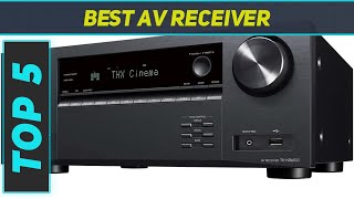 5 Best AV Receiver in 2023 [upl. by Scarlett]