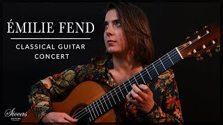 ÉMILIE FEND  Classical Guitar Concert  Kellner Bach Piazzolla Torroba Sainz de la Maza [upl. by Hartmann949]