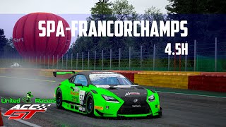 45h SpaFrancorchamps в экипаже с Piotr Pinchuk  ACCGT [upl. by Annawt]