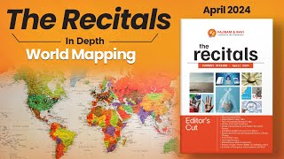 Recitals In Depth World Mapping  Plate Tectonics  Monthly Current Affairs April [upl. by Sac]