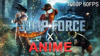 JUMP FORCE MUGEN X ANIME  ArcadeTeam Arcade Gameplay 1080p 60fps [upl. by Keare952]