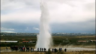 Geysir Hot Springs in Iceland [upl. by Klemm473]