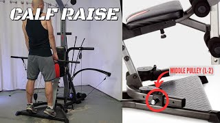 Calf Raise on the Bowflex  XCEED XTREME L2 Legs Calves calf [upl. by Barnaba]