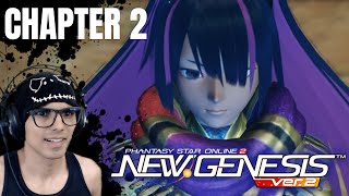 7 Phantasy Star Online 2 New Genesis  Chapter 2 Pt2 Playthrough Gameplay [upl. by Michigan]