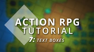 GameMaker Studio 2 Action RPG Tutorial Part 7 Text boxes [upl. by Ylrbmik]