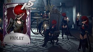 Identity V  VIOLET INVASION ON TAROT  New Persona 5 “Awakened” Crossover Skin Gameplay [upl. by Vizzone]