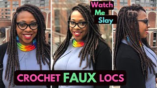 Faux Locs Crochet Individual Bomba Faux Locs Soul [upl. by Latsirhc]