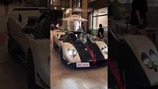 How Pagani Zonda do a perfect reversing for coffee 😎 car carlover automobile trending [upl. by Dituri873]