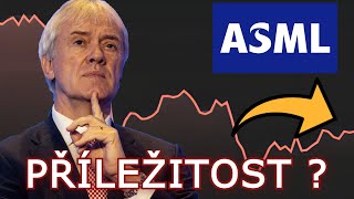 NEJVĚTŠÍ MONOPOL NA SVĚTĚ POKLESL O 40  📉  ASML A VÝPOČET VNITŘNÍ HODNOTY AKCIE 📗 [upl. by Aremus]