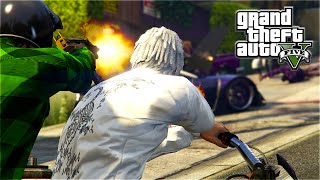 GTA 5  GROVE STREET VS BALLAS EP 12 HQ [upl. by Udale]