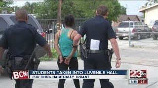 Truant students taken into Juvenile Hall [upl. by Amary]