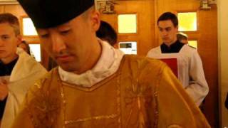 FSSP Ottawa  Pontifical Mass at St Clement [upl. by Trace]