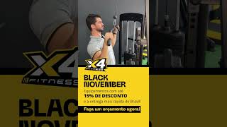 Black November X4 Fitness  A entrega mais rápida do Brasil [upl. by Ahtiuqal800]