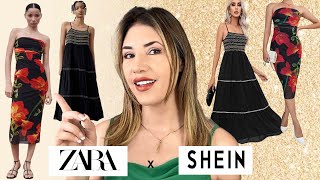 SHEIN x ZARA Roupas da ZARA na SHEIN pela METADE do PREÇO EPISÓDIO 72 [upl. by Ming]