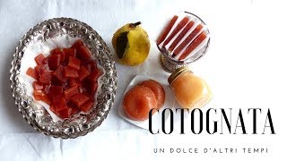 MARMELLATA DI MELE COTOGNE  COTOGNATA un dolce daltri tempi  RICETTE DI GABRI [upl. by Dubois]