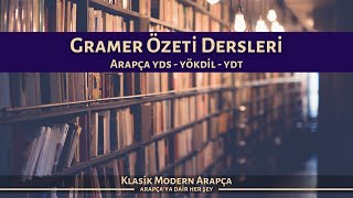 Arapça YdsYökdilYdt Gramer Özeti Dersleri 1Ders  Zikrullah AKGÜL [upl. by Musa]