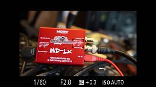 decimator mdlx bi directional converter hdmi sdi with atem blackmagic design [upl. by Yllatan]