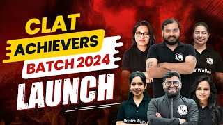 NEW Batches for CLAT Aspirants Session 2024  CLAT Aspirants 2024 Batch Launch 🚀 [upl. by Anerehs]