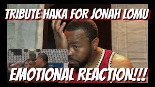 Tribute Haka For Jonah Lomu Emotional REACTION [upl. by Susana566]