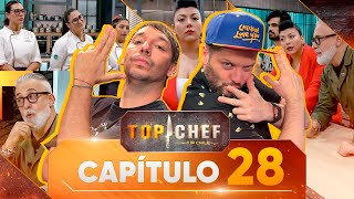 TOP CHEF VIP CHILE 👨‍🍳🥩 CAPÍTULO 28 🤩 REACT con Gallina y Pipe Sánchez 📺 [upl. by Stacia]