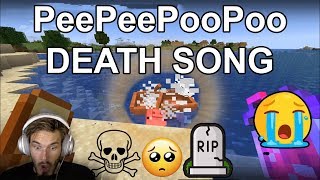 Pee Pee Poo Poo DEATH SONG  PewDiePie Minecraft PeePeePooPoo Death pig [upl. by Hollingsworth]